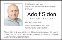 eine Anzeige